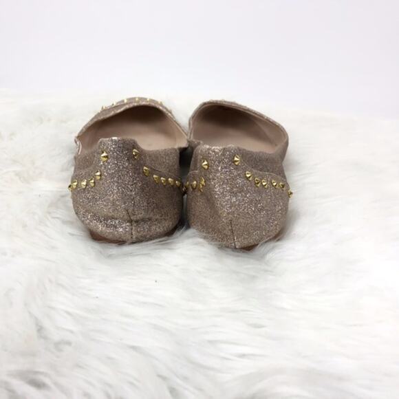 2/$30 Steve Madden 7.5 Womens Rose Gold Kstudd Sparkle Flats - Picture 6 of 10